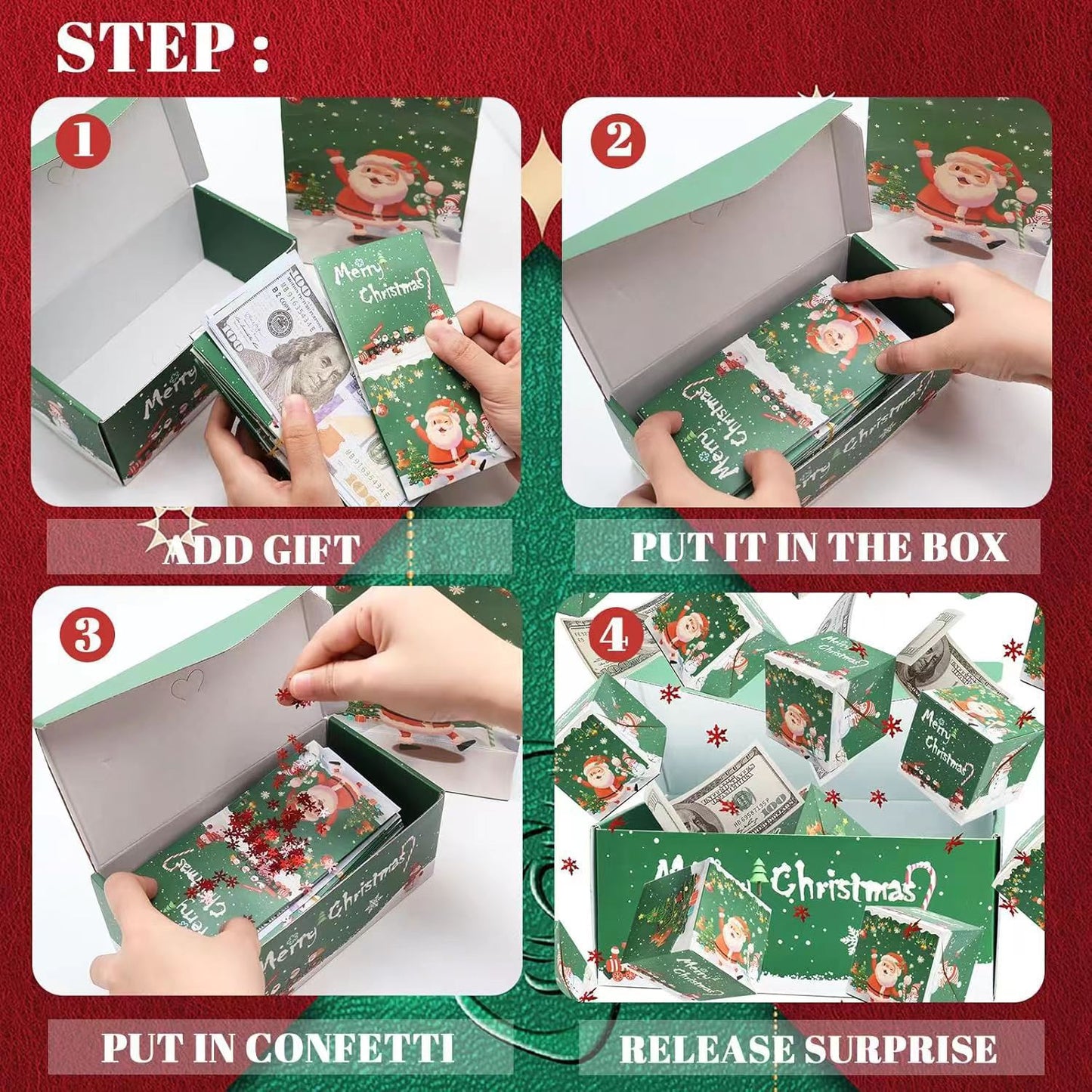 💥Last Day $9.99 On Sale 🎁 Newly Surprise Box Gift Box—Creating the most surprising gift