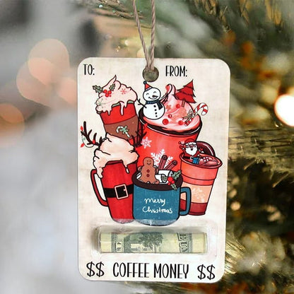 🎅💸 Christmas Hot Sale 70% Off - Handcrafted Wooden Money Holders Gift